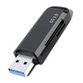 thumbnail image 3 of Lecteur de Cartes USB 3.0, Lecteur SD / Micro SD, Lecteur de Cartes Portable pour SD, SDHC, SDXC, MicroSD, MicroSDHC, MicroSDXC Noir, 3 of 8