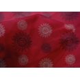 thumbnail image 4 of oneOone Cotton Silk Fabric Spiral & Floral Block Decor Fabric Printed BTY 42 Inch Wide, 4 of 4