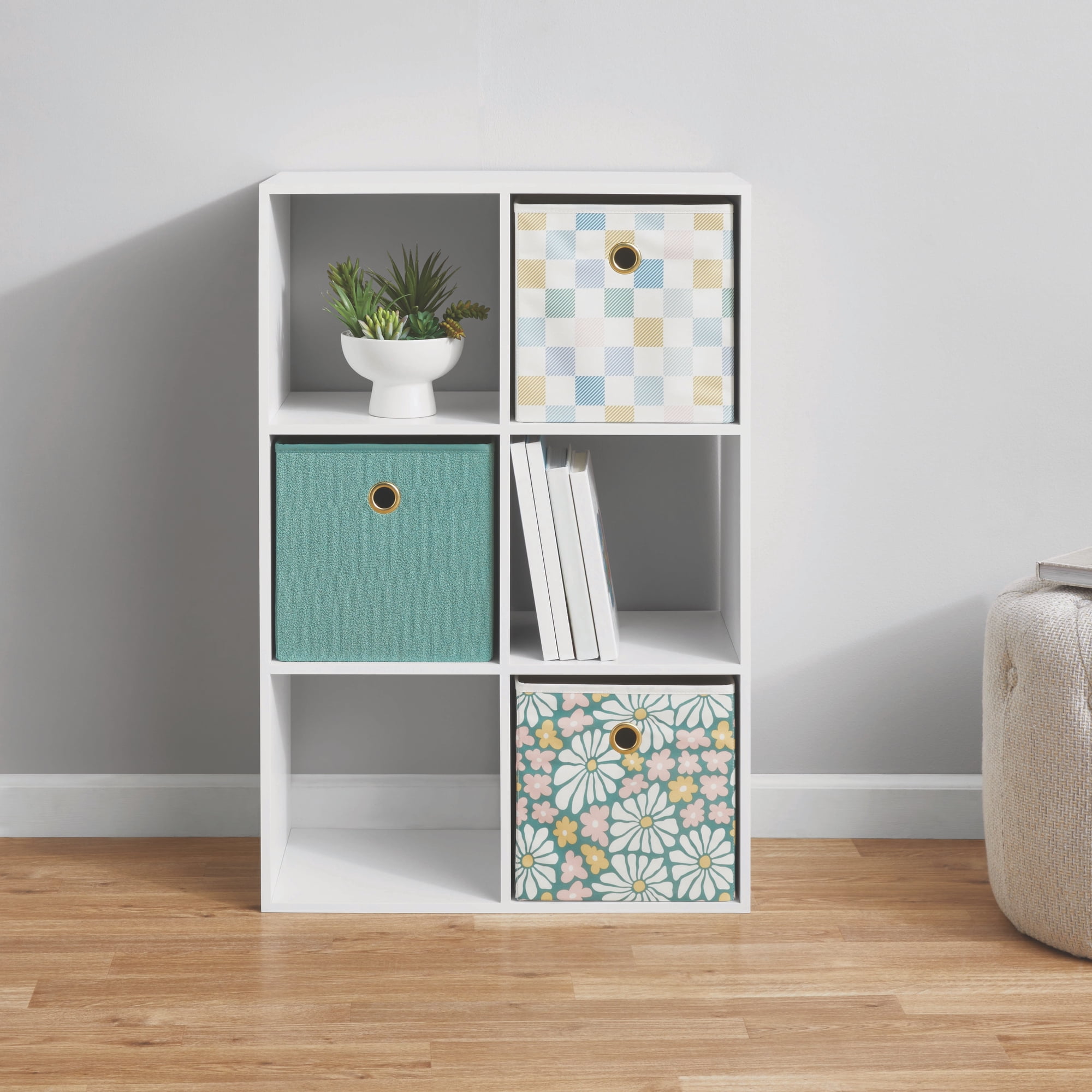 Mainstays 6-Cube Organizer, White - Walmart.ca