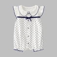 thumbnail image 1 of JDQJBZ Toddler Baby Girl Short Sleeve Romper Tomato Print Sleeve, 1 of 1
