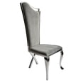 thumbnail image 2 of Canadian Morocco Silver Dining Chair (Set of 2), 2 of 2