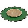 thumbnail image 4 of Mibo 5 Pcs Résine de Nylon - Forme Marguerite - Bouton Festif des Fêtes - 64L(40mm) - 2 Trous - Vert Pin, 4 of 4