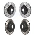 thumbnail image 1 of DS-One Kit de Rotors de Frein à Disque à Fente Forée pour Voiture Lincoln MKC KD-100372, 1 of 11