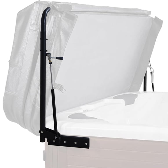 GloryStar Hydraulic Spa Cover Lifter for Hot Tubs and Pools, Adjustable Height U-Shaped Arm with One-Side Mount and Durable Weather-Resistant Bracket, Designed to Fit Most Standard Bathtubs and Spas