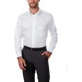 thumbnail image 3 of Van Heusen Mens Non-Iron Pinpoint Oxford Shirt, S, White, 3 of 7