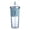 C, variant on LILELIS 700Ml Acrylic Travel Tumbler with Lid and Straw Insulated Double Wall Reusable Cups Clear/ Cup Gray One Size