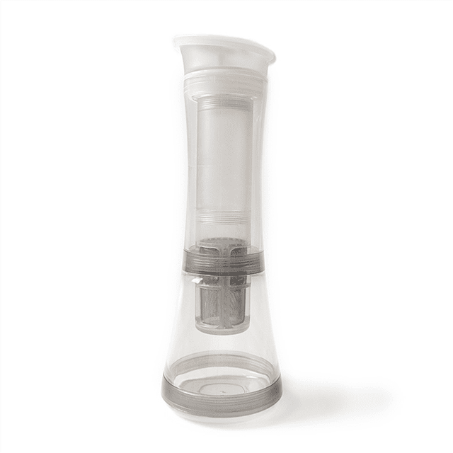 Cafetière à Infusion à Froid avec Couvercle Hermétique, Filtre en Acier Inoxydable, Distributeur de Café Glacé Réutilisable pour la Maison et le Bureau B