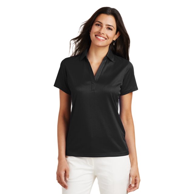 Port Authority Women's Performance Fine Jacquard Polo. L528