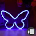 thumbnail image 2 of CEHVOM Neon Signs LED Neon Night Light USB Or 3-AA Battery Powered Neon Lights Wall Sign Room Decor Decor For Girls Bedroo Clearance, 2 of 3