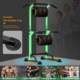 thumbnail image 3 of SogesPower Adjustable 82.7"H Pull up Bar Power Tower Multifunctional Fitness Station for Home, 3 of 10