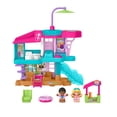 thumbnail image 1 of Fisher-Price Little People Barbie Beach House Toddler Playset with Figures & Accessories, 1 of 7
