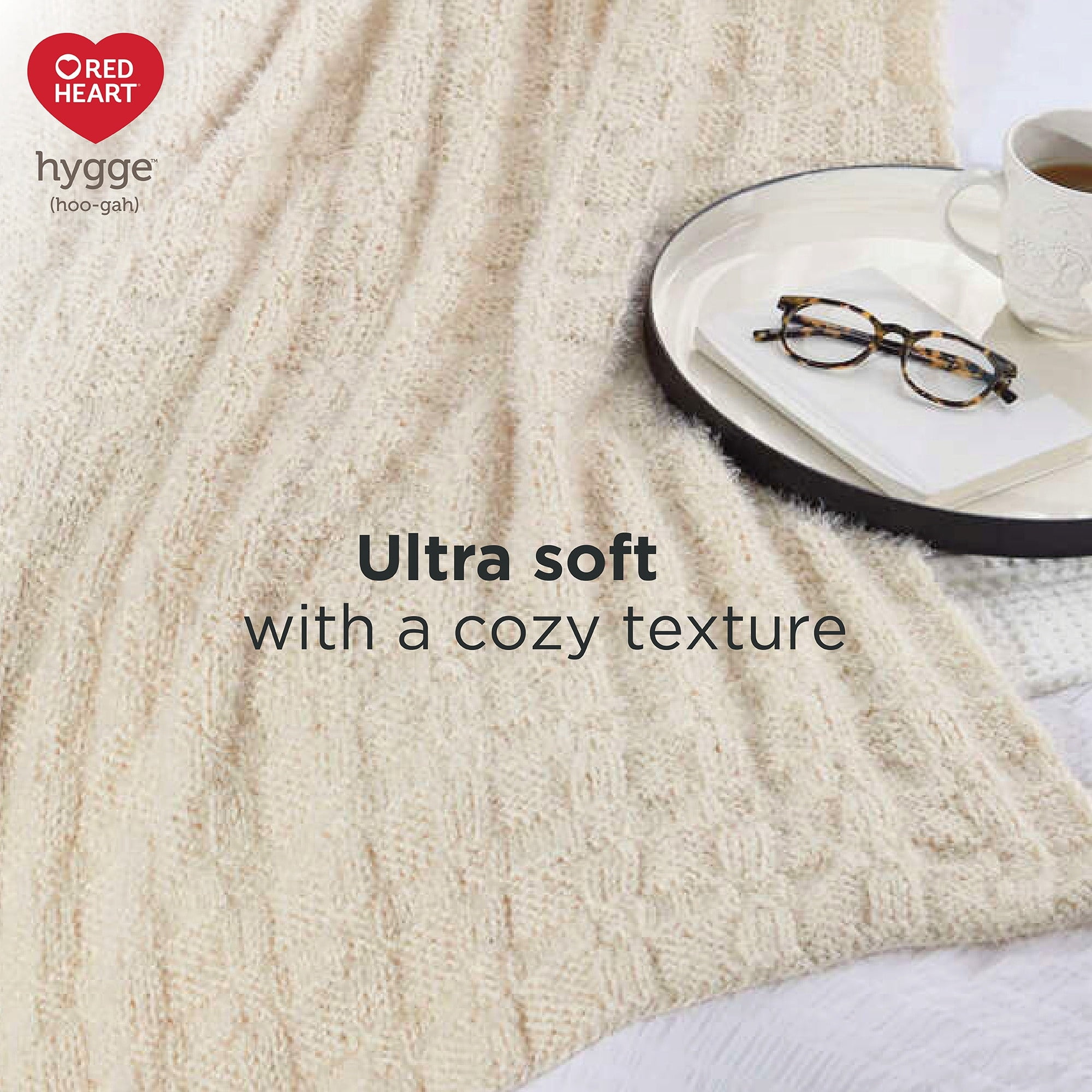 Fil Red Heart® Hygge™, Acrylique-Nylon #5 Encombrant, 5oz/141g, 132 Verges