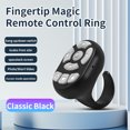 thumbnail image 4 of Ruiboury Portable Wireless Phone Controller For Selfies And Photography Rechargeable Remote Control Ring Has Pink, 4 of 6