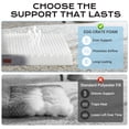 thumbnail image 4 of Ophanie Large Orthopedic Dog Bed with Removable Washable Cover & Waterproof Liner, Grey, 4 of 11