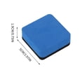 thumbnail image 2 of Whiteboard Eraser, EVA Material Rectangular Blackboard Eraser, 5x5x2cm, Soft Cloth Surface for Efficient Cleaning, Magnetic Feature for Easy Storage, No Smudge Chalk Remover for School, 2 of 5