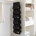 thumbnail image 1 of LSLJS Hanging Shoe Organizer for Closet With 12 Large Pockets Roating Hanger for Storage Mens Shoes, Clothes,Also Can Used As Travel Shoe Rack Hanging, Laundry Basket, 1 of 8