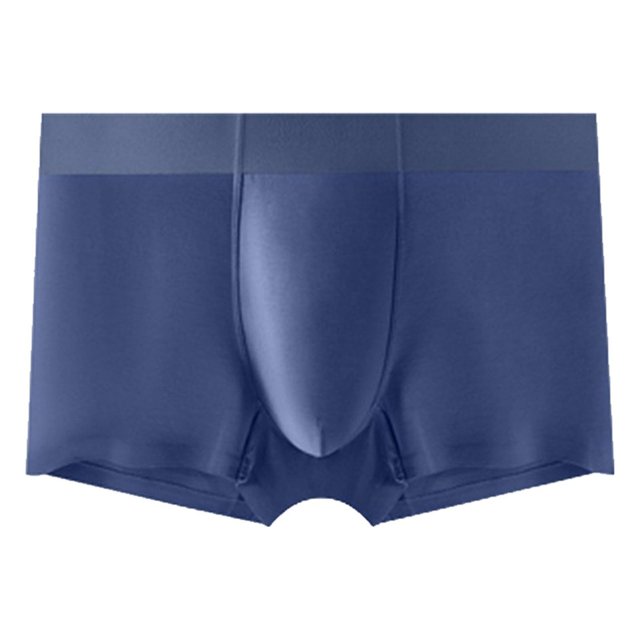 B91xZ Boxers for Men Breathable Low Rise Mesh Trunks Underwear,BU3 XL