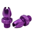 thumbnail image 2 of 2pcs Bicycle Brake Lever Adjusting Screws Bike Shifter Cable Adjuster Bolts M10 Purple, 2 of 10