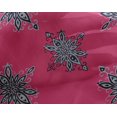 thumbnail image 4 of oneOone Georgette Viscose Fabric Floral Block Printed Craft Fabric BTY 42 Inch Wide, 4 of 4