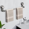 thumbnail image 1 of Birdeem Adjustable 19.6-39.2 Inch Suction Cup Towel Bar Extendable Suction Cup Towel Holder Bathroom Stainless Steel Towel Rack Towel Bar for Glass Shower Door(1Pcs), 1 of 7