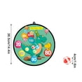 thumbnail image 2 of as show Kids Dart Board Set With Hook And Loop Axe Throwing Toy, Indoor Outdoor Fun, Safe Foam Axes, Score Tracking Game, 2 of 2