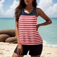 thumbnail image 2 of Kcodviy Swimsuits for Women with Sunflower Bikini Top Sleeves Shorts athletic Two Piece Bathing Suit Top Large Chest Bathing Suits Racerback Tank Leopard Bathing Suits for Women Plus Tops Swimwear, 2 of 5