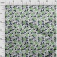thumbnail image 3 of oneOone Rayon Green Fabric Florals Sewing Material Print Fabric By The Yard 56 Inch Wide, 3 of 4