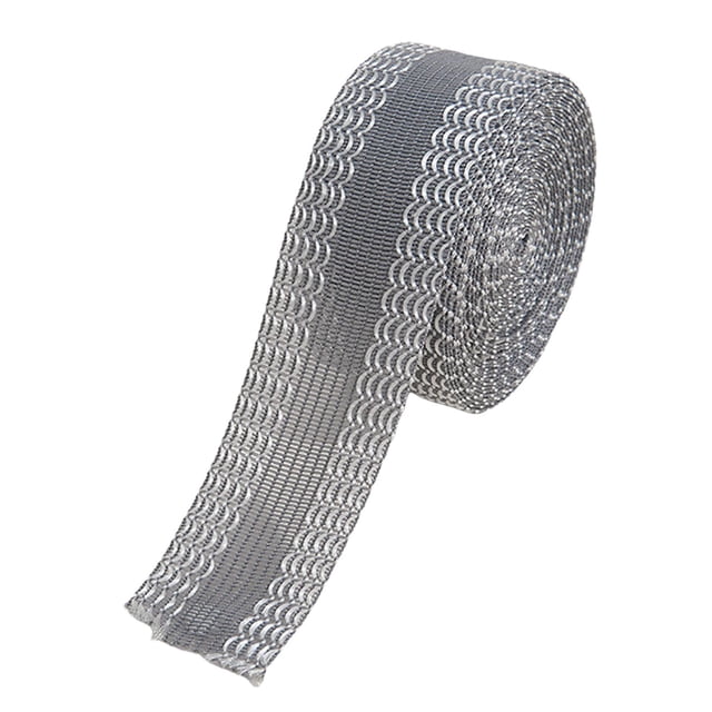 5.47 Yard Pants Edge Shorten Hem Tape Sewing Foot Presser Iron on Fabric Fusing Gray