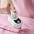 thumbnail image 1 of ZZkhGO Mini Folding Iron, Portable Handheld Ironing Machine, Rotary Head Compact Travel Steamer for Home Suitcase, 1 of 4