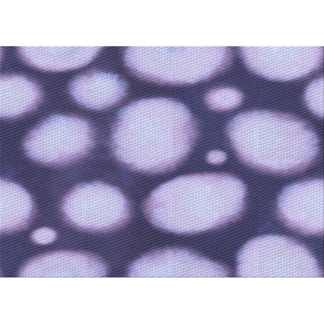 Ahgly Company Machine Washable Indoor Rectangle Transitional Deep Periwinkle Purple Area Rugs, 5' x 8'