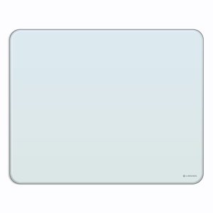 U Brands Glass Dry Erase Board, 16 x 20 Inches, White Frosted Non-Magnetic Surface, Cubicle Hooks and Marker Included (3032U00-01)