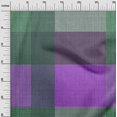 thumbnail image 3 of oneOone Cotton Poplin Twill Violet Fabric Check Sewing Craft Projects Fabric Prints By Yard 56 Inch Wide, 3 of 4