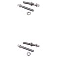 thumbnail image 1 of Decodeary 2 Pieces Drum Set Screws Drums Mounting Screw Percussion Instrument Part As shown 50mm 2Set, 1 of 6
