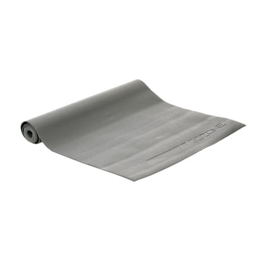 Tapis de yoga en PVC uni gris 3 mm