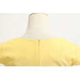 thumbnail image 4 of EGNMCR Robes d'Été Femmes Tendance 2024 Femmes Vintage Manches Courtes 50s Ménagère Décontractée Soirée Fête Bal Robe, 4 of 9