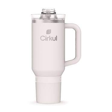 Cirkul 40oz All-Day StrawSip™ Tumbler, Cherry Blossom (Light Pink).