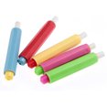 thumbnail image 2 of EGNMCR 5PC Non-dirty Hand Plastic Chalk Cover Chalk Clip For Teaching Chalk cover, 2 of 5
