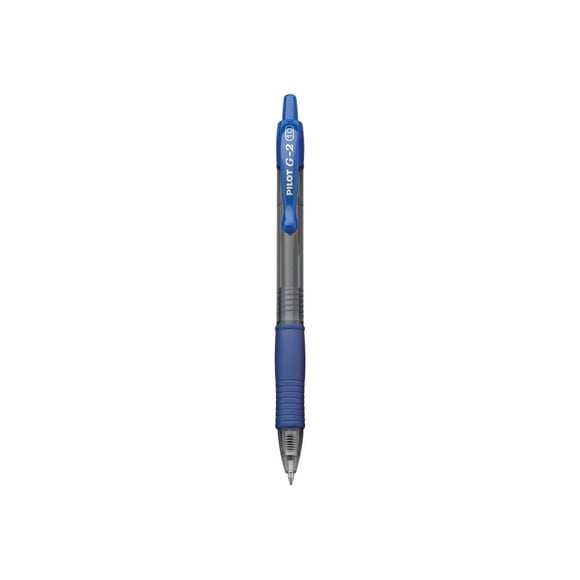 Pilot G2 Retractable Premium Gel Ink Roller Ball Pens, Bold Point, Dozen Box, Blue (31257)