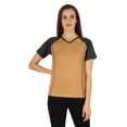 thumbnail image 1 of Inkmeso T-Shirt à Manches Courtes Uni pour Femmes Sportif Décontracté Basique, 1 of 7