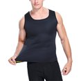 thumbnail image 2 of Gupgi Men Slimming Vest Body Shaper Neoprene Shaperwear Workout Tank Top, 2 of 7