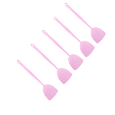 Yhmxh Essentiels pour la Maison Électroménagers Tapis Anti-Mouches en Plastique avec Poignée Prolongée Filet Ménager Anti-Mouches Swatter Worm Swatter