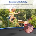 thumbnail image 2 of Housse de Ressort de Trampoline, Coussin de Sécurité de Remplacement pour Trampoline de 12 Pi, Accessoires de Trampoline Toutes Saisons Imperméables et Résistants aux Déchirures, Sans Trous pour Poteaux, 2 of 8
