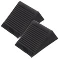 thumbnail image 1 of 2Pcs Wheel Chocks Heavy Duty Auto Tyre Stopper Non Slip Tyre Saver Stoppers, 1 of 6