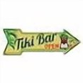 thumbnail image 3 of SignMission P-ARROW-999568 18 Po. Panneau Flèche Tiki Bar, 3 of 4