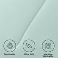 thumbnail image 4 of Beddora 3-Piece Ultra-Soft Comforter Set, All-Season, Wrinkle-Free, Lightweight Microfiber, Hypoallergenic – Queen – Harbor Grey, 4 of 7