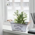 thumbnail image 2 of Iron Planter Pot Flower Pots Plant Planter Rustic L, 2 of 8