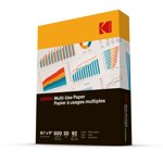 Kodak Multi-Use Papier, taille de la lettre, 20 Lb, 92 C'est brillant. 500 Feuilles