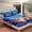 Blue Purple, variant on Erosebridal Dolphin Fitted Sheet Twin Size Fish Bed Sheet Set Kids Boys Girls Ocean Creature Themed Bedding Set Sea Underwater World Bed Cover Deep Pocket(No Top Sheet)