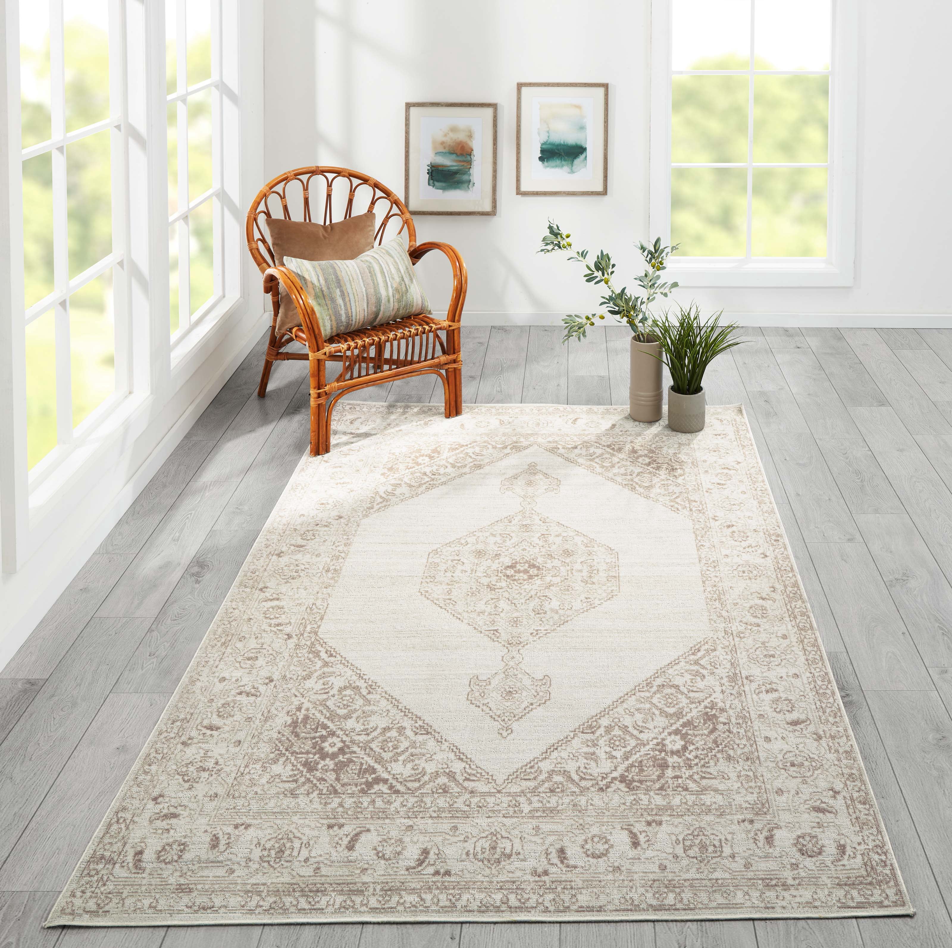 ECARPET Maude Traditional Runner Rug for Living Room, Bedroom, Dining Entrance, Hallway and More.