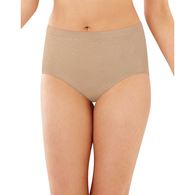 Bali Womens Comfort Revolution Microfiber Brief 3-Pack, 6/7